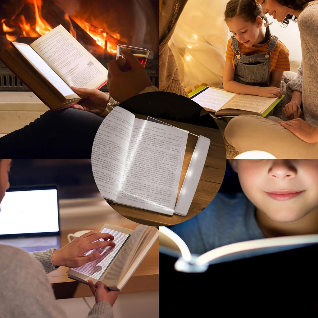 Flat Reading Lights, for Reading at Night in Bed
