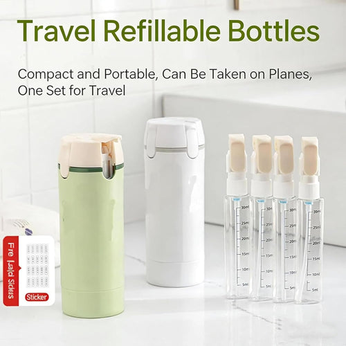 4 in 1 Travel Dispenser Bottle